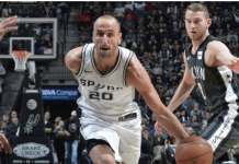Con gran tarea de Manu, ganan los Spurs