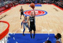 San Antonio no pudo ante Detroit