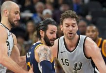 Derrota de los Spurs ante Utah en el final