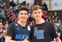 Sin Redivo, Argentina llegó a San Juan