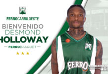 Ferro fichó a Desmond Holloway