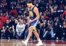 Klay on fire! Thompson hombre récord con 14 triples en la NBA