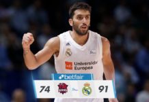 Con Campazzo figura, el Madrid venció al Baskonia