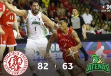 A pesar de la derrota, Atenas obtuvo el pase en Liga de las Américas