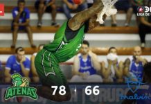 Buen paso de Atenas frente a Malvin en Liga de las Américas