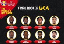 Estados Unidos definió los 12 para el Mundial