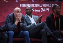 Un emocionado Manu, vivió desde muy cerca la clasificación