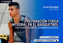 Convocatoria de CABB para el segundo curso de Preparación Física aplicada al Básquetbol
