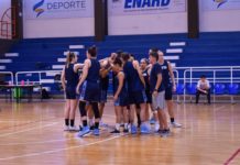 Las Gigantes entrenan de cara al Preolímpico de Bahía Blanca