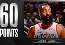 Harden encendido con su mejor marca en la temporada