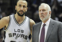 La noche del coach Manu Ginóbili