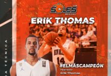 Erik Thomas jugará en Soles de Mexicali