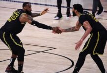 Los Lakers le ganaron a Denver de la mano de Davis