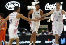 El Real Madrid mantuvo el invicto en ACB ante Valencia