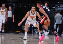 Los Nuggets de Campazzo vencieron a Portland