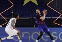 Con un Mirotic brillante, el Barcelona paró al Real Madrid