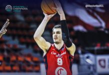 Doble doble de Nicolás Brussino en la Basketball Champions League