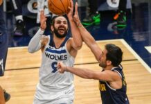 Gran juego de Campazzo para el triunfo de Denver