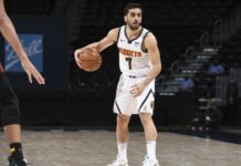 Jokic brilló, Campazzo jugó su mejor partido y Denver paró a Utah