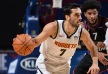 Con minutos de Campazzo, Denver venció a Philadelphia