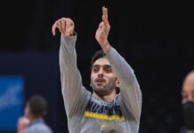 Sin minutos de Campazzo, Denver cayó ante Milwaukee