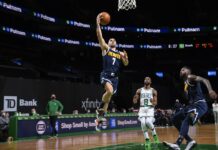 Campazzo fue titular, brilló ante Boston, pero no le alcanzó a Denver