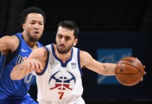 Con minutos de Campazzo, Denver cayó ante Dallas