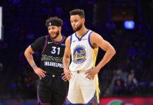 ¡Encendido! Curry otra vez imparable para ganar