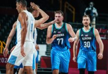 Argentina sufrió ante Eslovenia que tuvo a un Doncic brillante