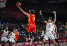 España, liderado por Ricky Rubio, logró un buen triunfo ante Japón