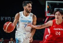 Campazzo dominó el juego y brilló en Argentina