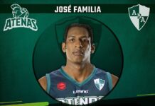 José Familia, refuerzo de Atenas en la zona pintada