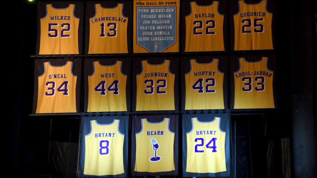 Lakers camisetas