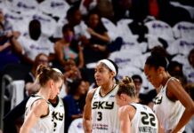Chicago Sky dio el golpe y se quedó con el primer punto de las Finales de la WNBA