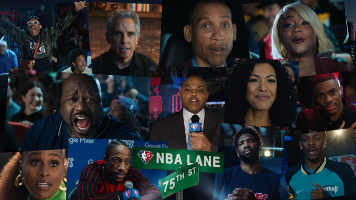 Playoffs on NBA Lane_Poster