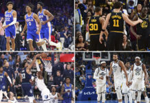 El primer día de los NBA Playoffs, partido a partido