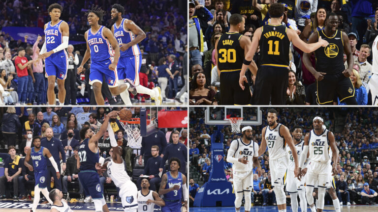 El primer día de los NBA Playoffs, partido a partido
