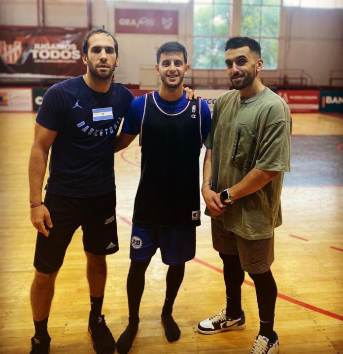 Campazzo entrenamiento