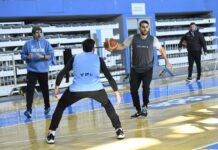 Campazzo: “Estamos motivados y dejamos el 100% en cada entrenamiento”