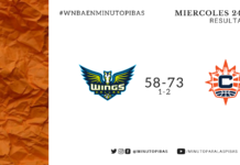 WNBA: Connecticut avanzó a semfinales