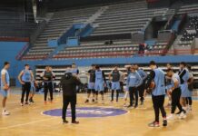 Argentina comenzó con sus entrenamientos en Mar del Plata