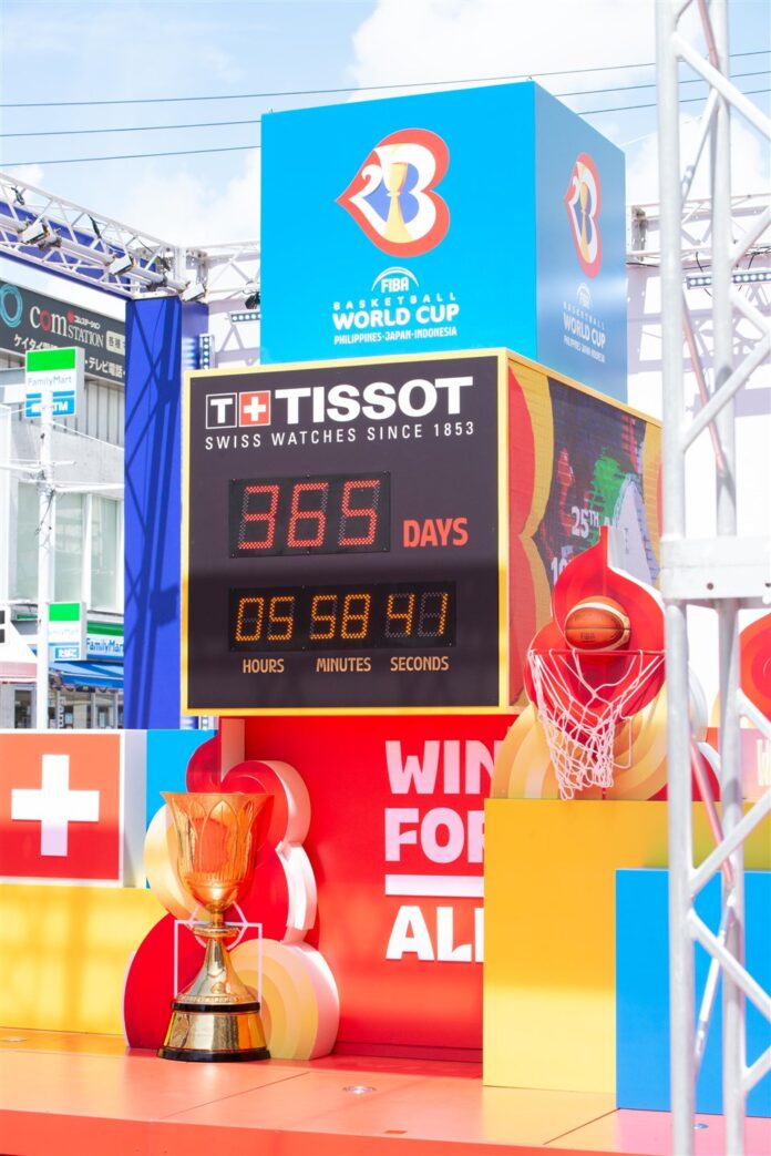 Reloj Mundial FIBA 2023