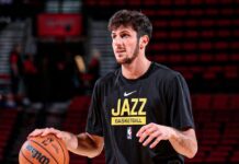 7 puntos de Bolmaro en el triunfo de Utah Jazz