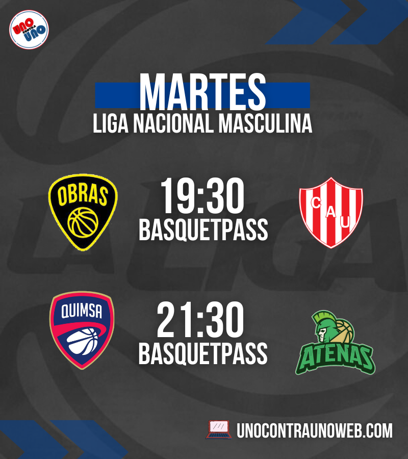 Dos juegos animarán la noche de la Liga Nacional