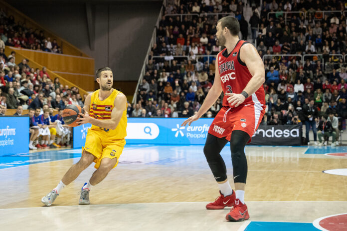 Nicolás Laprovittola fue la figura de Barcelona en el triunfo ante Girona.
