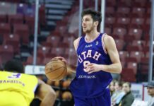 Mirá a Leandro Bolmaro en vivo esta noche Leandro Bolmaro jugará nuevamente con los Salt Lake City Stars.