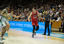 La vuelta de Garino y minutos para Fjellerup en Girona Fjellerup comandando el ataque del Girona en el triunfo ante Bilbao Basket