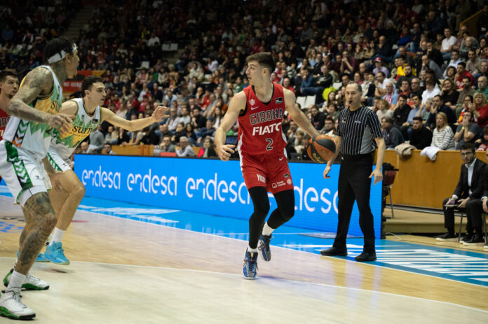 Fjellerup Girona Fjellerup comandando el ataque del Girona en el triunfo ante Bilbao Basket