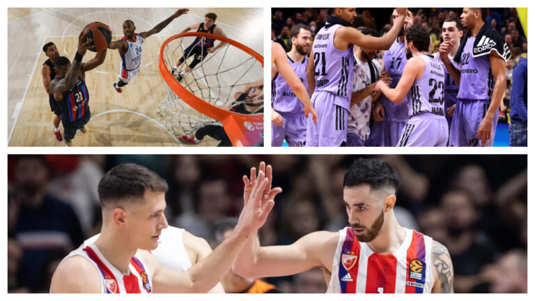 Todo lo que dejó la primera mitad de la Euroliga.