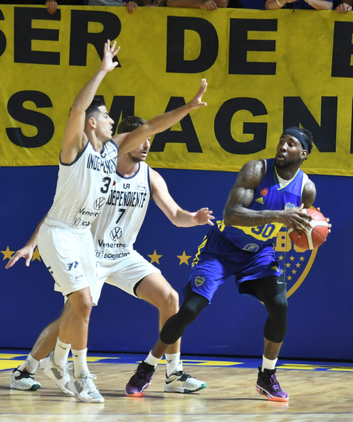 Liga Nacional 2022_23 - Boca Jrs. v Independiente (O) Boca Juniors derrotó por 89 a 83 a Independiente de Oliva.